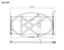 Koyorad CD010494 A/C Condenser
