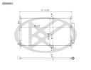 Koyorad CD080651 A/C Condenser