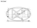 Koyorad CD321100 A/C Condenser