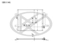 Koyorad CD511146 A/C Condenser