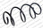 Lesjofors 4055468 Coil Spring - Front