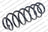 Lesjofors 4227630 Coil Spring - Rear