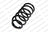 Lesjofors 4258700 Coil Spring - Rear
