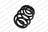 Lesjofors 4277819 Coil Spring - Rear