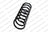 Lesjofors 4295850 Coil Spring - Rear
