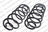 Lesjofors 4412125 Coil Spring - Rear