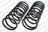 Lesjofors 4414910 Coil Spring - Rear
