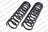 Lesjofors 4462006 Coil Spring - Rear