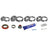 Luk GDK315 Axle Differential Bearing and Seal Kit - Rear