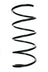 Suplex 19335 Coil Spring - Front
