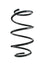 Suplex 19355 Coil Spring - Front