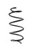 Suplex 19386 Coil Spring - Front