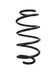 Suplex 39225 Coil Spring - Front
