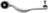 Mevotech CMS101560 Suspension Control Arm and Ball Joint Assembly - Front Left Lower Forward