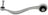 Mevotech CMS101590 Suspension Control Arm and Ball Joint Assembly - Front Right Forward