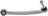 Mevotech CMS101592 Suspension Control Arm and Ball Joint Assembly - Front Right Rearward