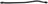 Mevotech CMS251242 Suspension Track Bar - Front