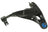 Mevotech CMS40118 Suspension Control Arm and Ball Joint Assembly - Front Left Lower