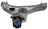 Mevotech CMS40170 Suspension Control Arm and Ball Joint Assembly - Front Left Lower