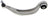 Mevotech CMS701170 Suspension Control Arm and Ball Joint Assembly - Front Left Lower Rearward