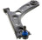 Mevotech CMS801224 Suspension Control Arm and Ball Joint Assembly - Front Left Lower