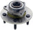 Mevotech H515072HW Wheel Bearing and Hub Assembly - Front
