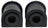 Mevotech MS258181 Suspension Stabilizer Bar Bushing Kit - Rear