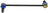Mevotech MS30898 Suspension Stabilizer Bar Link Kit - Front Right