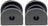 Mevotech MS504312 Suspension Stabilizer Bar Bushing Kit - Rear To Frame