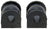 Mevotech MS608181 Suspension Stabilizer Bar Bushing Kit - Front To Frame