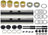 Mevotech MS95986 Steering King Pin Set - Front