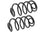 Mevotech SMS5415 Coil Spring Set - Rear