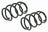 Mevotech SMS81624 Coil Spring Set - Front