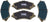 Mevotech TXBCP1273 Disc Brake Pad Set - Front