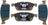 Mevotech TXBCP2039 Disc Brake Pad Set - Front