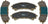 Mevotech TXBCP2216 Disc Brake Pad Set - Front