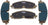 Mevotech TXBCP2371 Disc Brake Pad Set - Front