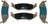Mevotech TXBPC0967 Disc Brake Pad Set - Rear