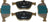 Mevotech TXBPC0970 Disc Brake Pad Set - Front
