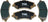 Mevotech TXBPC1273 Disc Brake Pad Set - Front