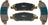 Mevotech TXBPC1363 Disc Brake Pad Set - Front