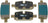 Mevotech TXBPC2174 Disc Brake Pad Set - Rear