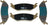 Mevotech TXBPM0967 Disc Brake Pad Set - Rear