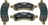 Mevotech TXBPM1169 Disc Brake Pad Set - Front