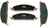 Mevotech TXBPM1400 Disc Brake Pad Set - Rear