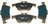 Mevotech TXBPM1564 Disc Brake Pad Set - Rear