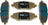 Mevotech TXBPM2186 Disc Brake Pad Set - Rear