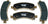Mevotech TXBSM0974 Disc Brake Pad Set - Rear