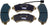 Mevotech TXBSM1540 Disc Brake Pad Set - Front