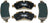 Mevotech TXBSM1775 Disc Brake Pad Set - Rear